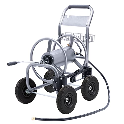 250-Feet 5/8" Hose Capacity Heavy Duty Hose Reel Cart U4085