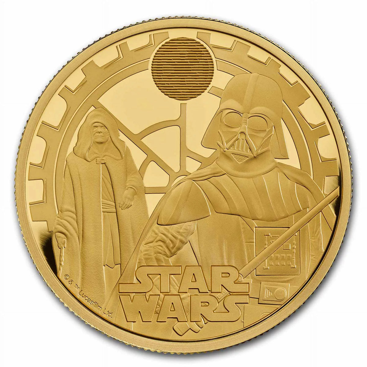 1 oz Gold Star Wars Coin M4096