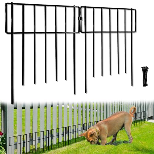 10 Pack Rustproof Metal Animal Barrier Fence D44187