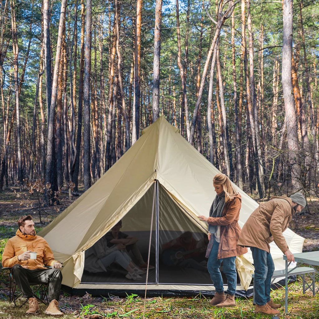 10-Person Yurt Tent Glamping Bell Tent A57055