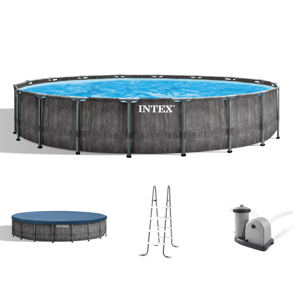 15'x48 Above Ground Swimming Pool and Filter Pump W247