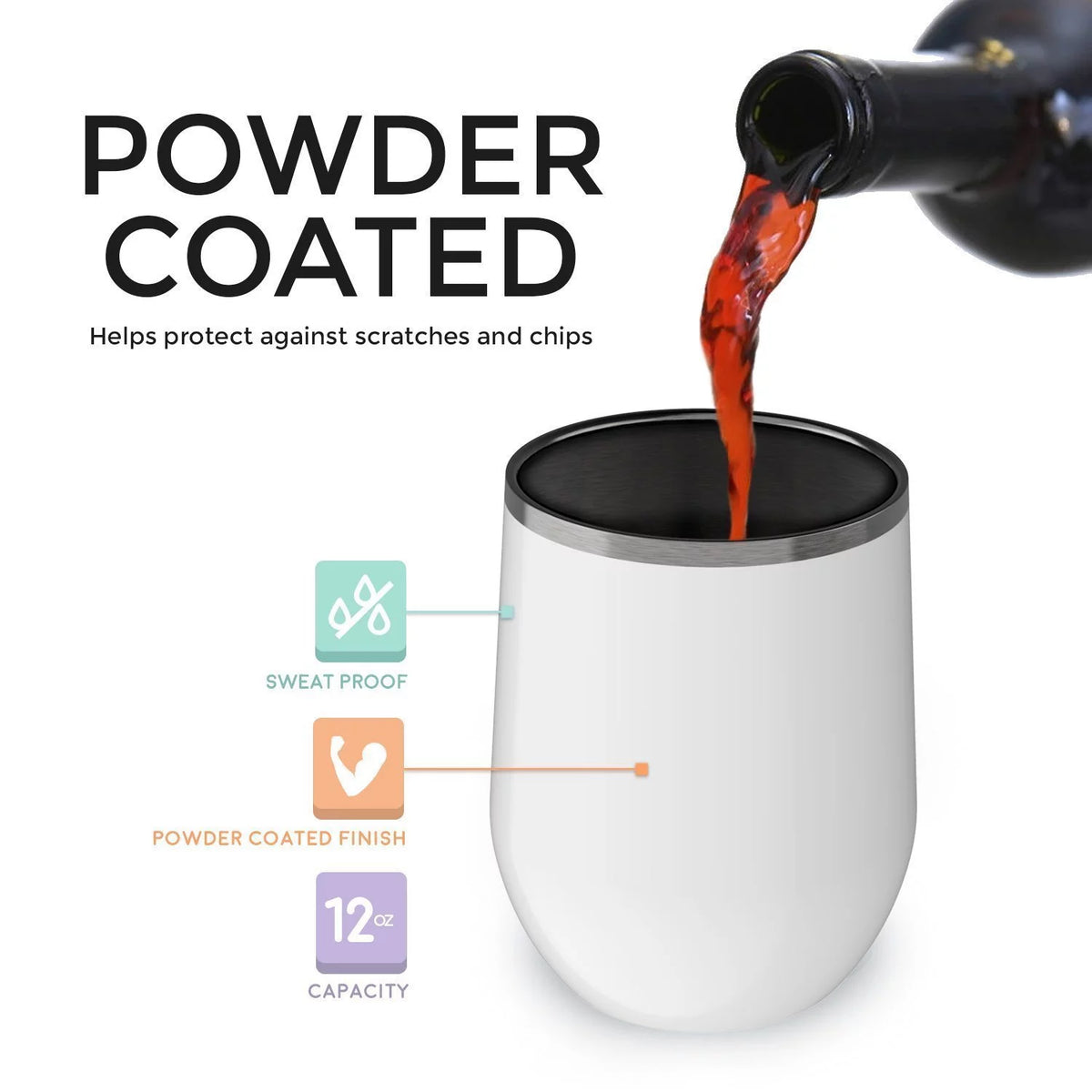 12 oz Red Wine Cup J816