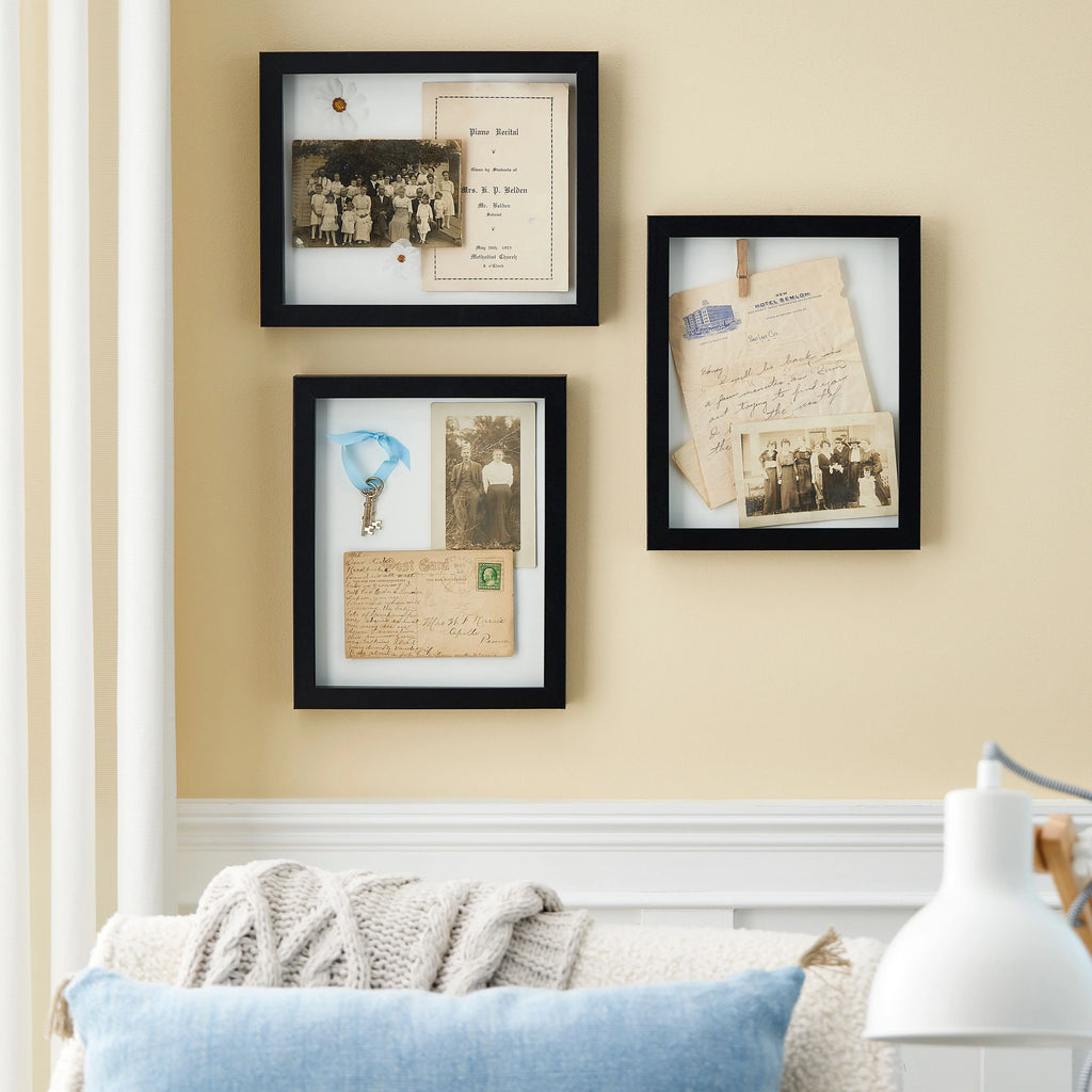 Black 8" x 10" Shadow Boxes C8391