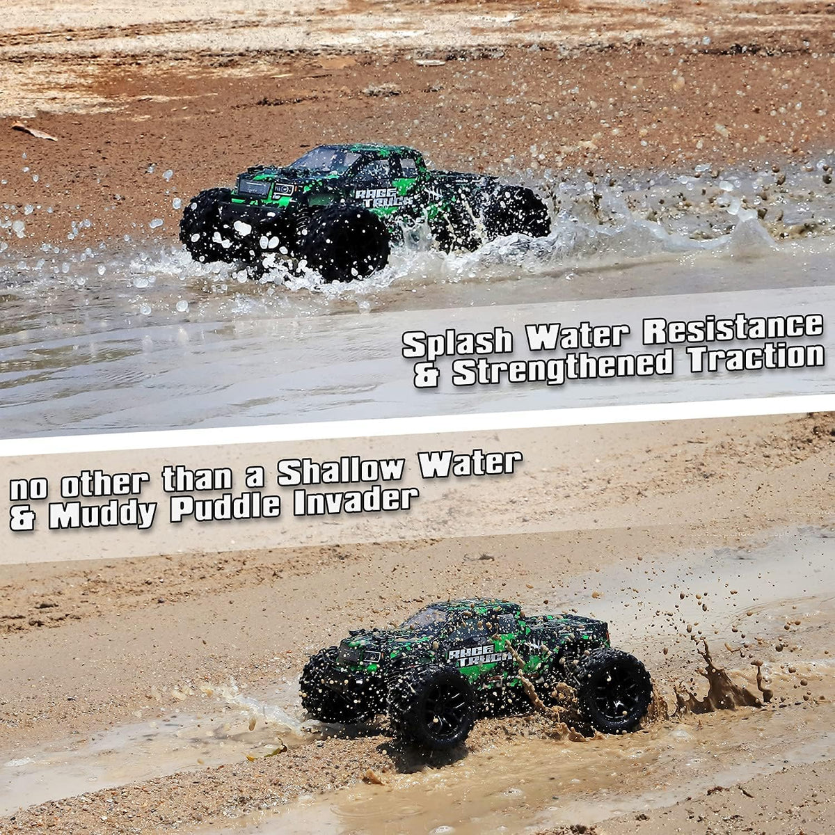1:18 Scale 4WD Electric RC Car with 2.4 GHz Remote Control Z8282
