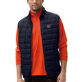 Men's Black Quilted Vest S51088