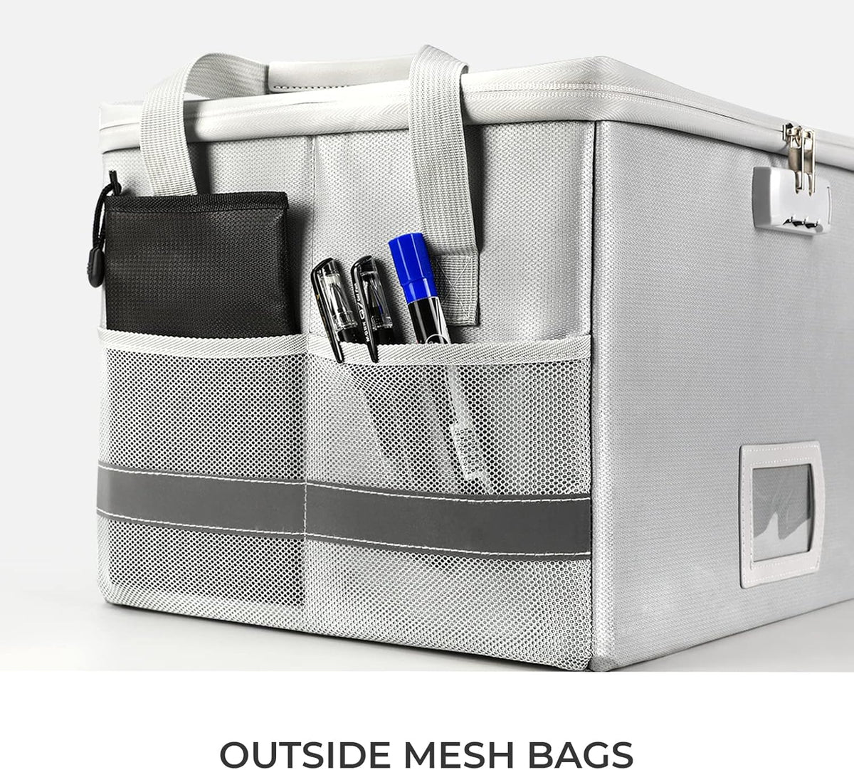 Fireproof Document Storage Box with Lock W819