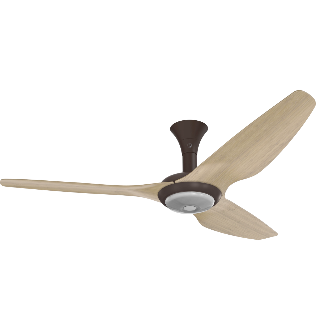 60 Ceiling Fan with Bamboo Blades and Bronze Finish with LED K48554