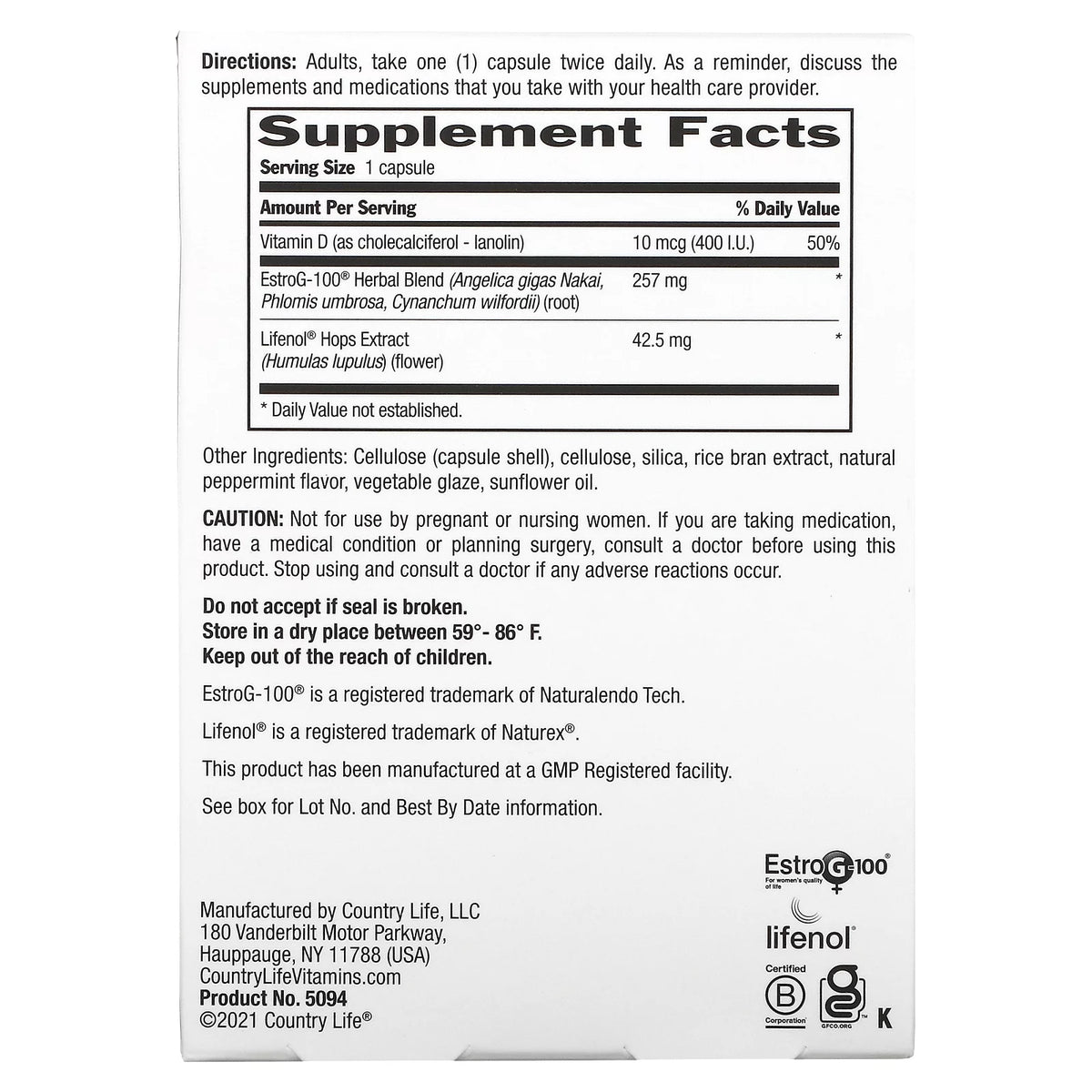 60 Vegetarian Capsules T551376