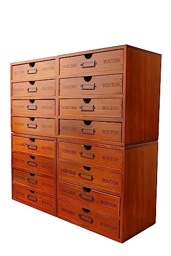 16 Drawer Wooden Storage Box R55291