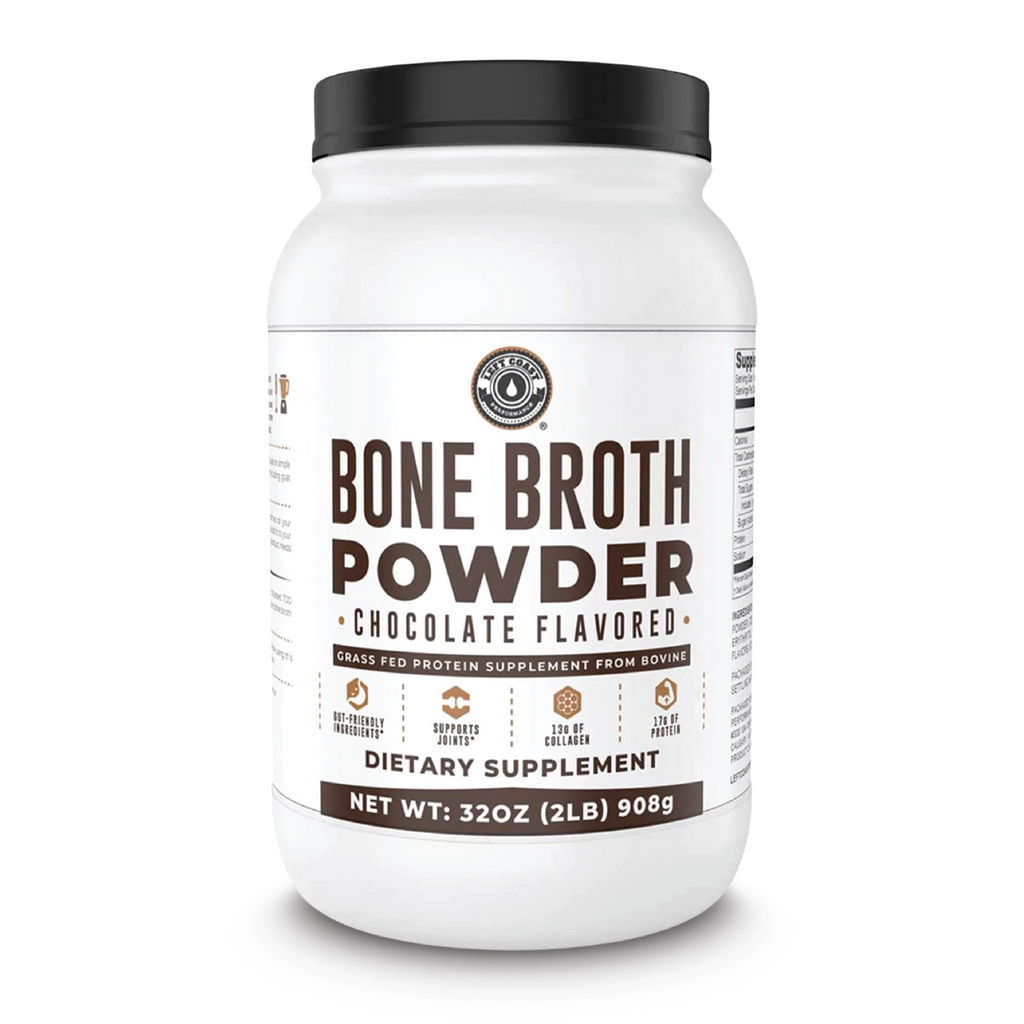 Organic Bone Broth Protein Powder, Chocolate, 2 Lb R972372