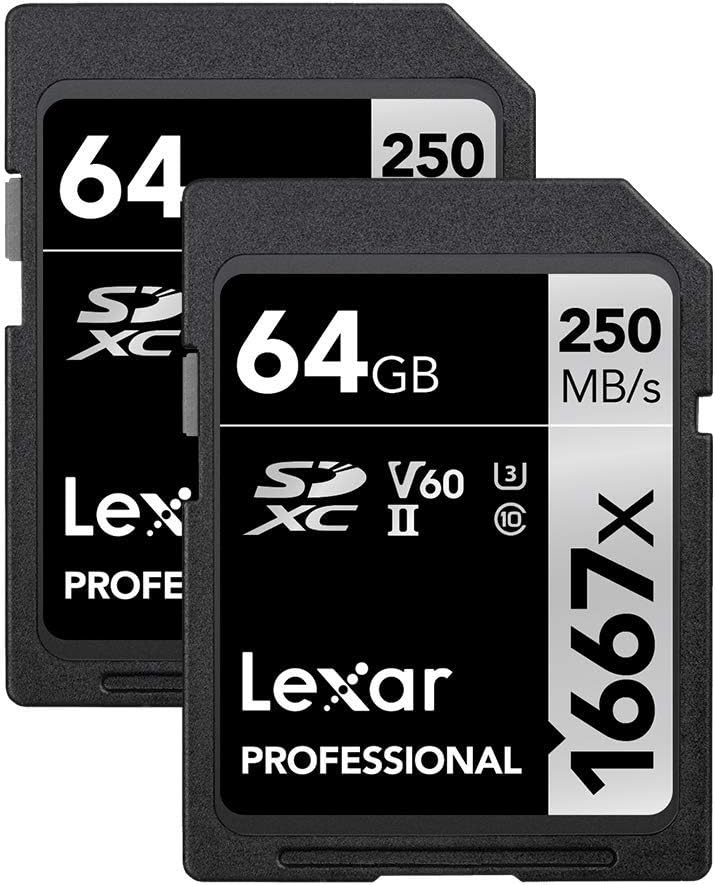 128GB 2-Pack SDXC UHS-II Memory Cards T18864