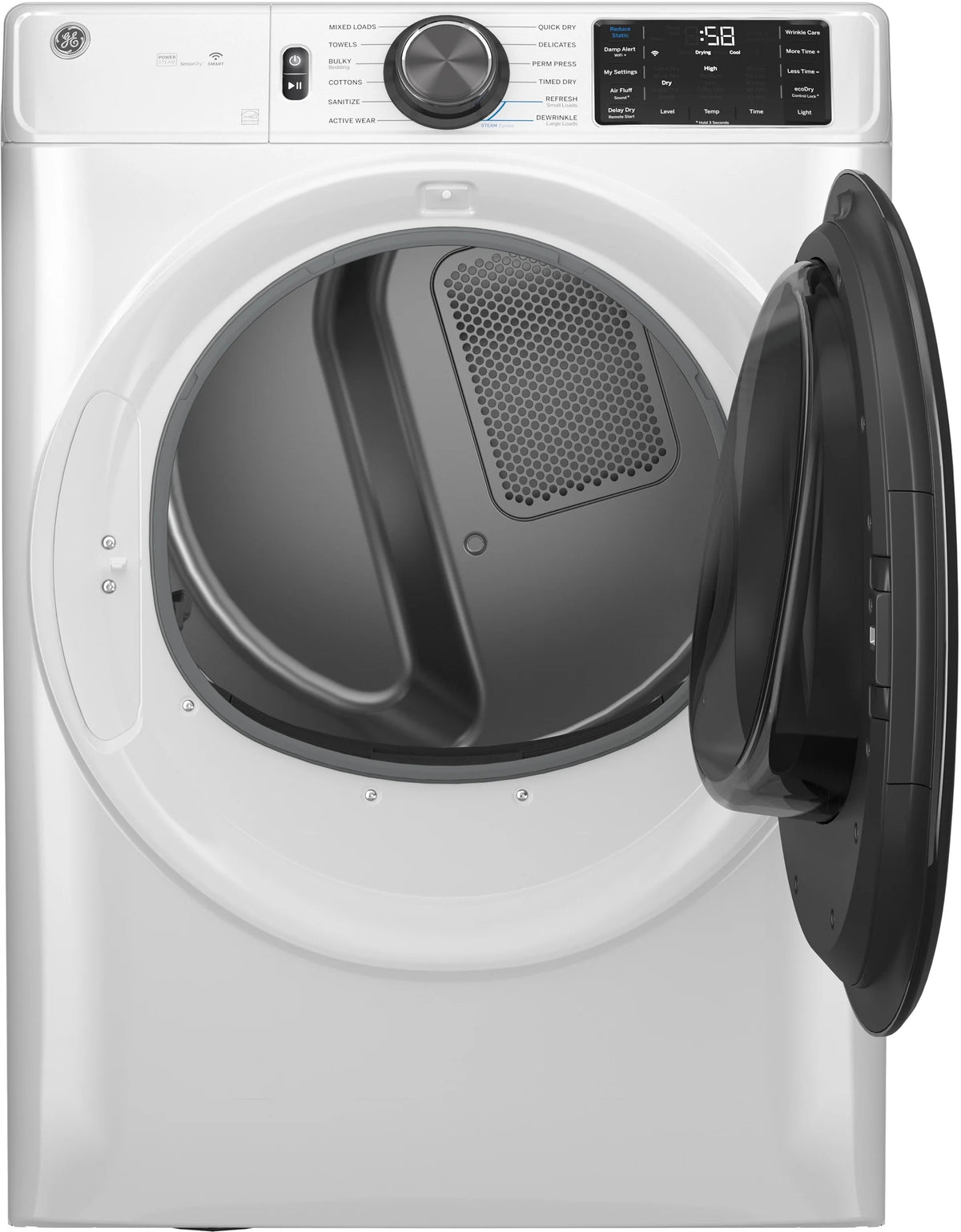 28 Inch Wide Gas Dryer 7.8 CuFt with Steam and Sanitize B309