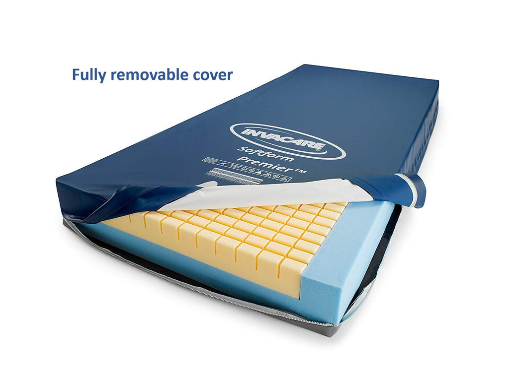 80 x 36 x 6 Blue Fluid-Resistant Homecare Bed Mattress N296404