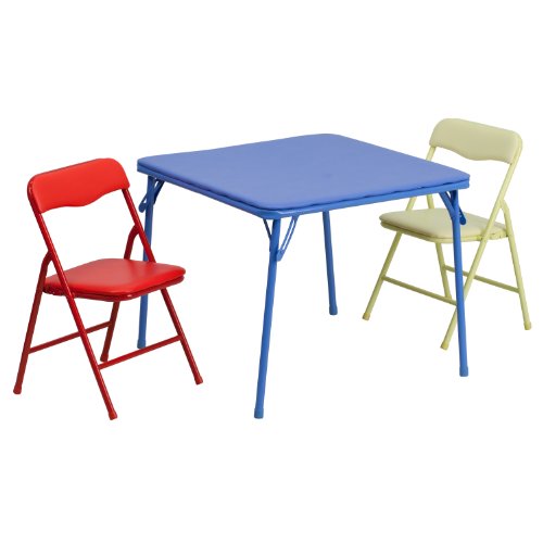 5-Piece Folding Square Table and Chairs Set K153