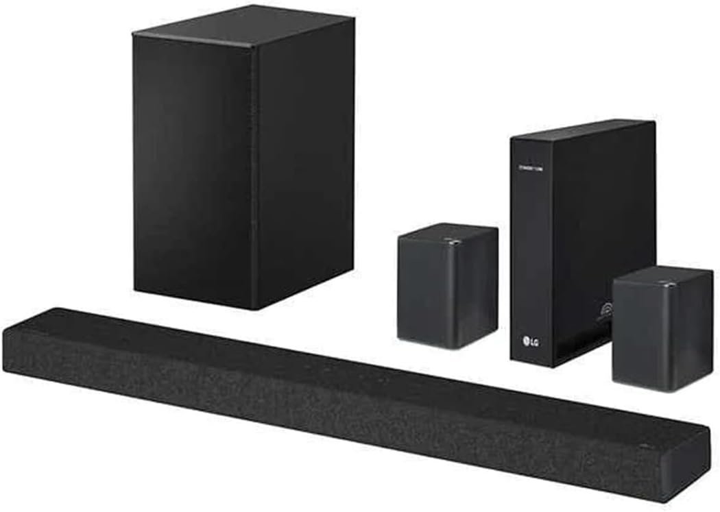 7.1 Channel High Res Audio Sound Bar with Rear Speaker Kit A247229