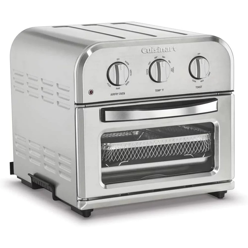 Compact AirFryer Convection Toaster Oven Stainless Steel I32372