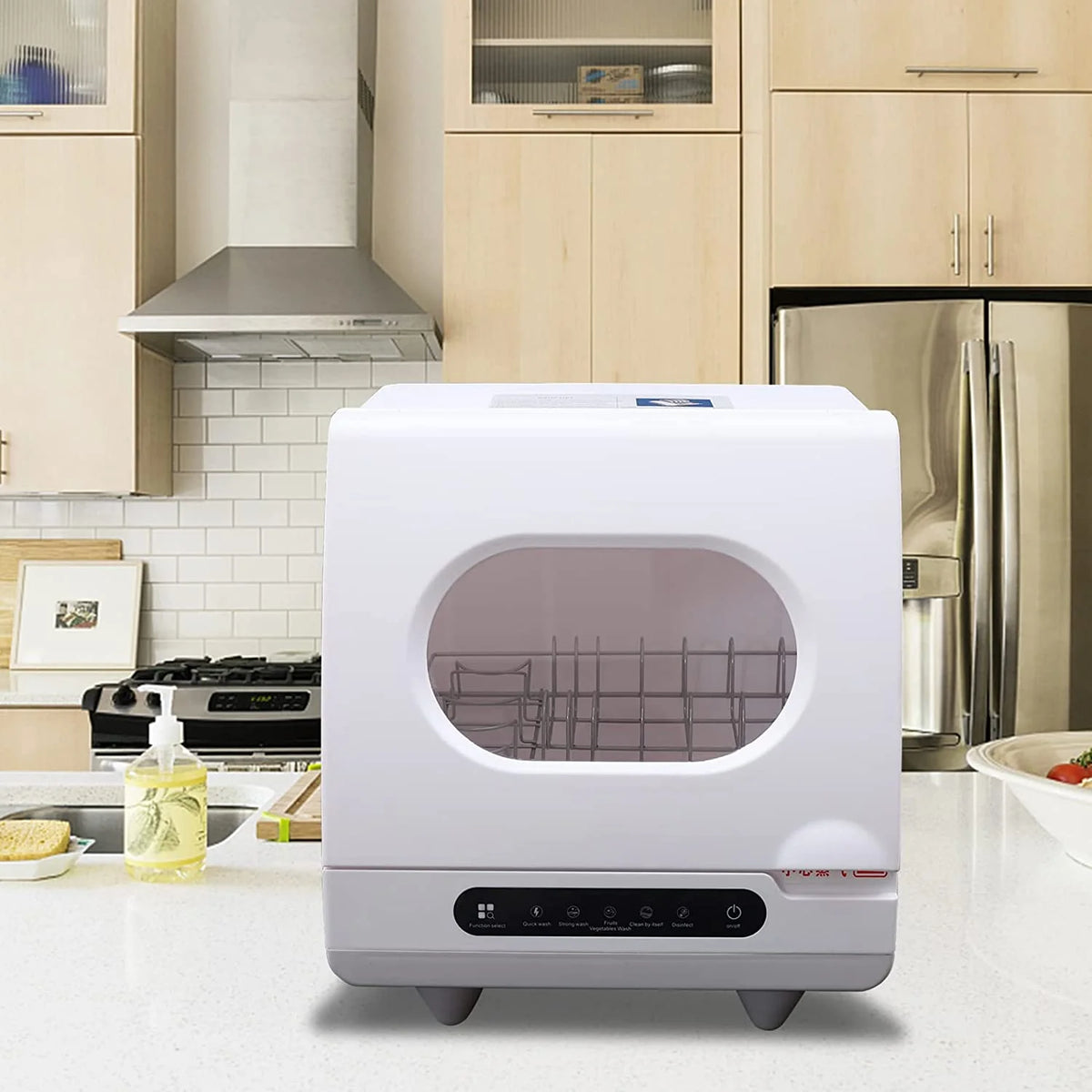 1200W Portable Countertop Electric Dishwasher S405326