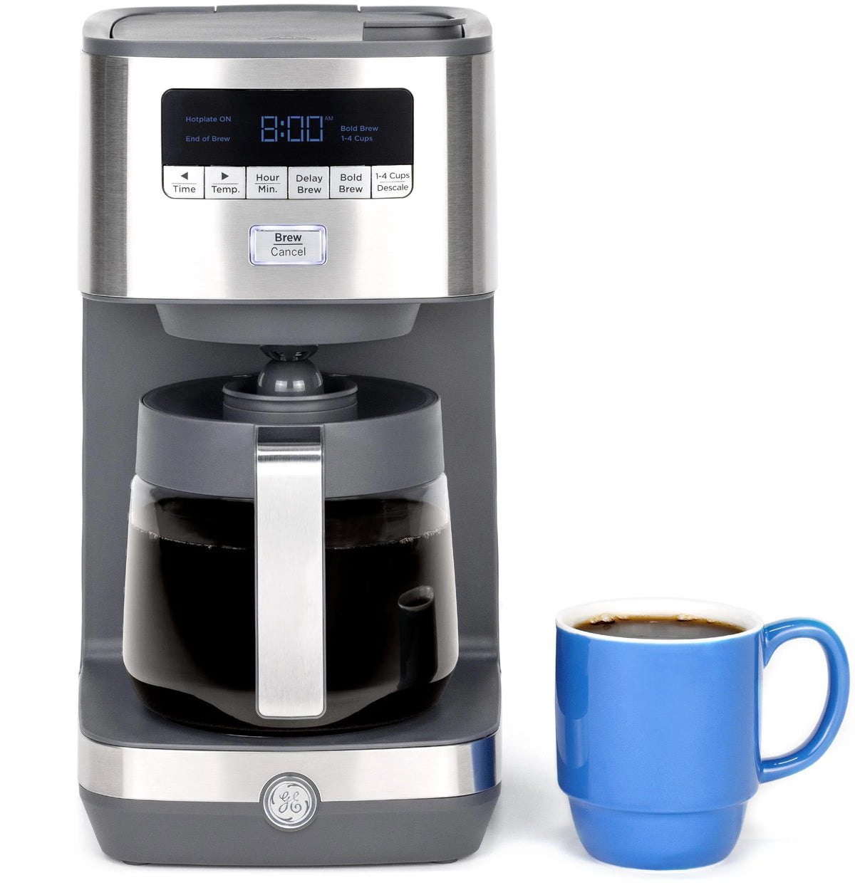 12 Cup Drip Coffee Maker with Keep Warm Plate D90744