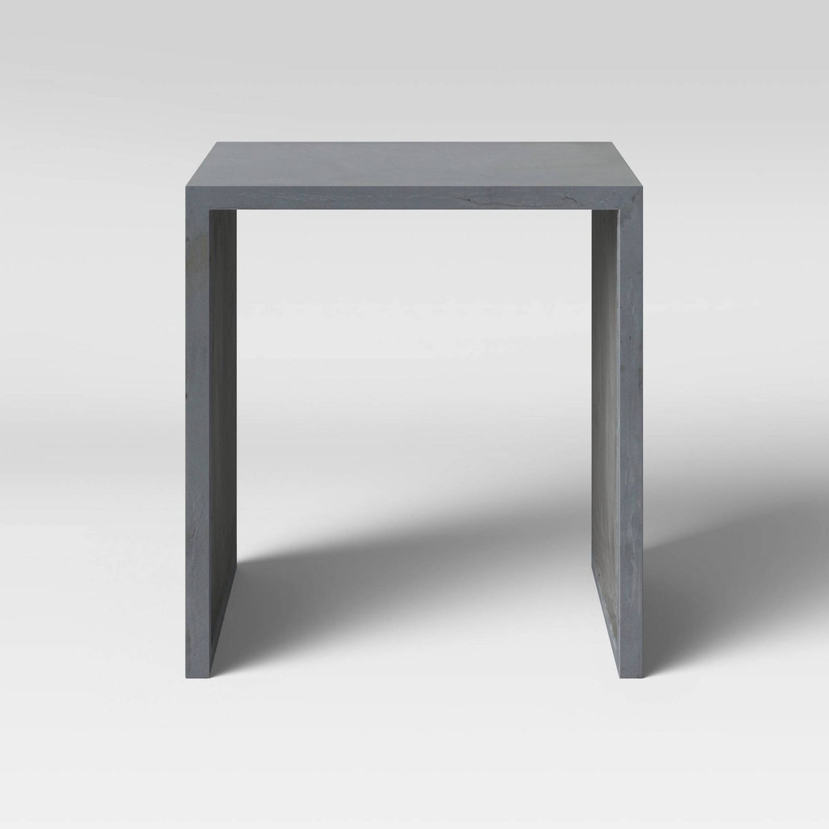Concrete Patio Accent Table H315