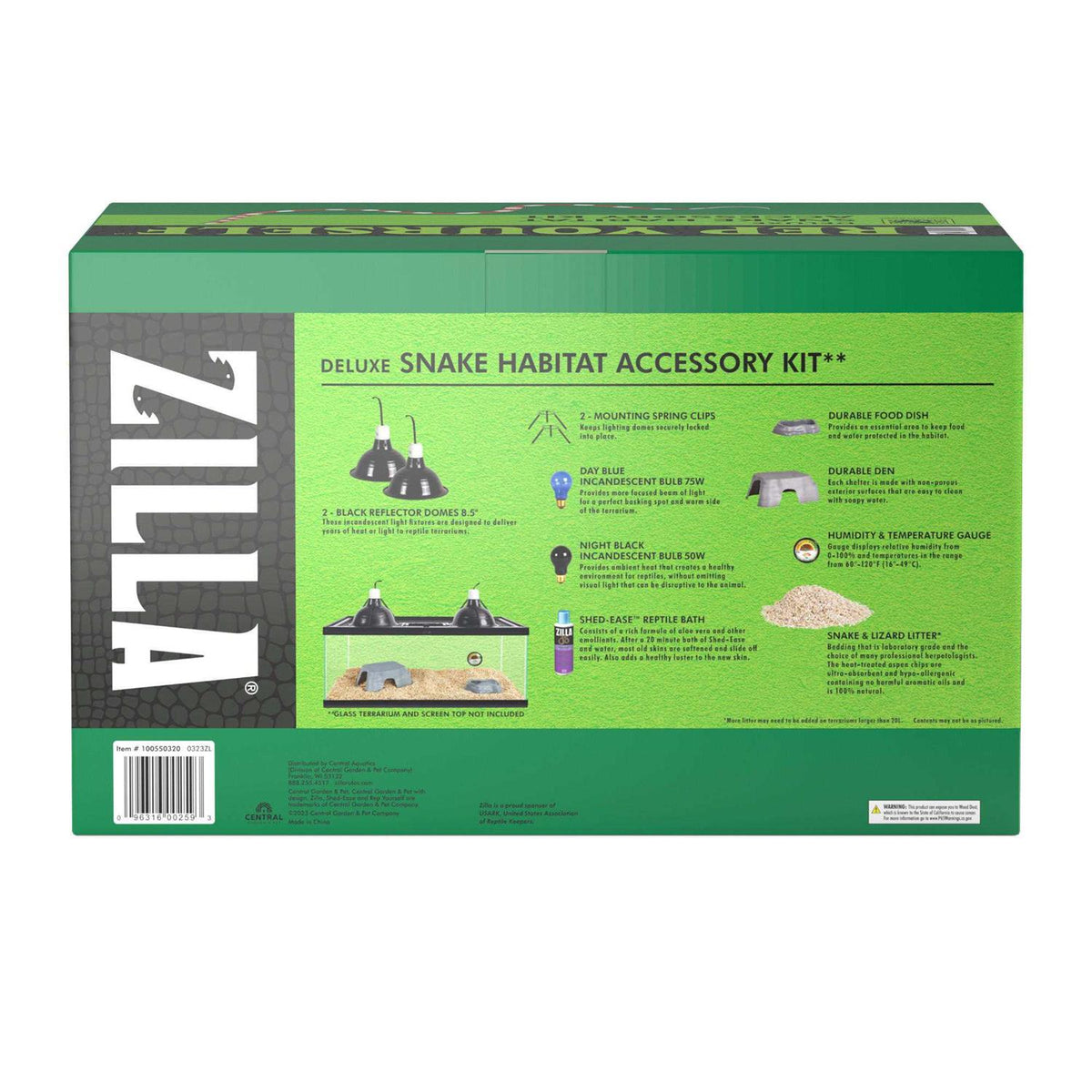 Snake Habitat Accessory Kit K813315
