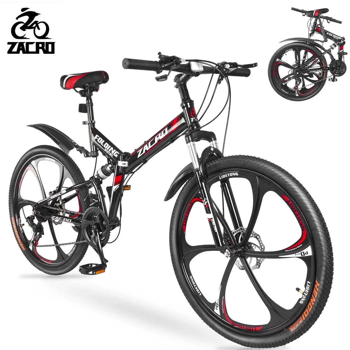 26 Inch 24 Speed Dual Disc Brake Mountain Bike X981