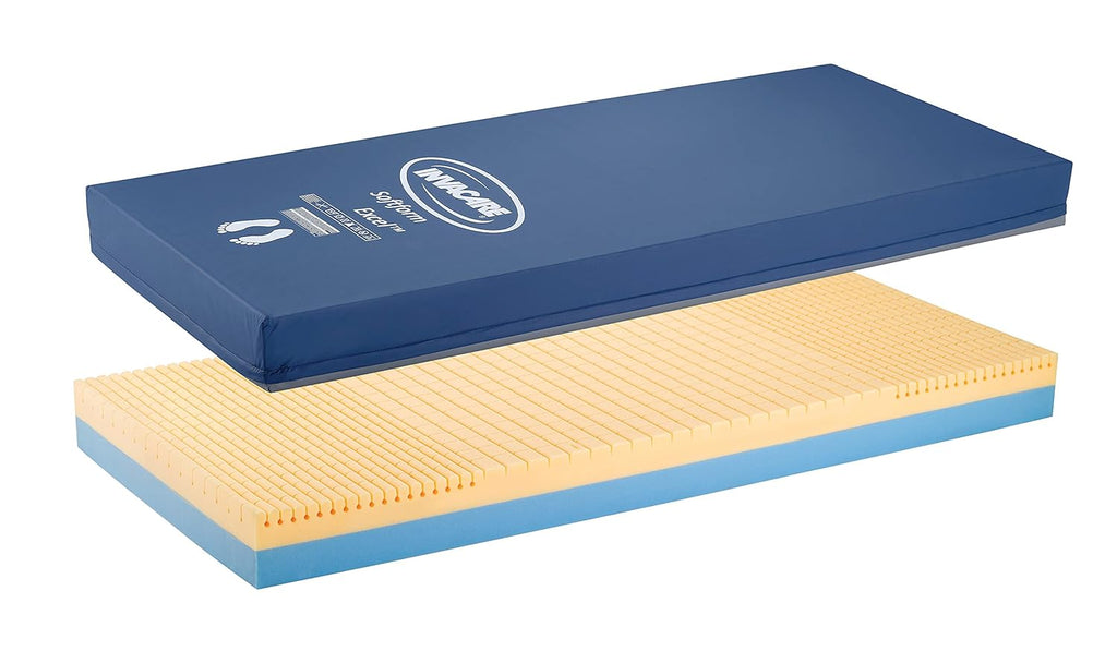 80 x 36 x 6 Blue Fluid-Resistant Homecare Bed Mattress N296404