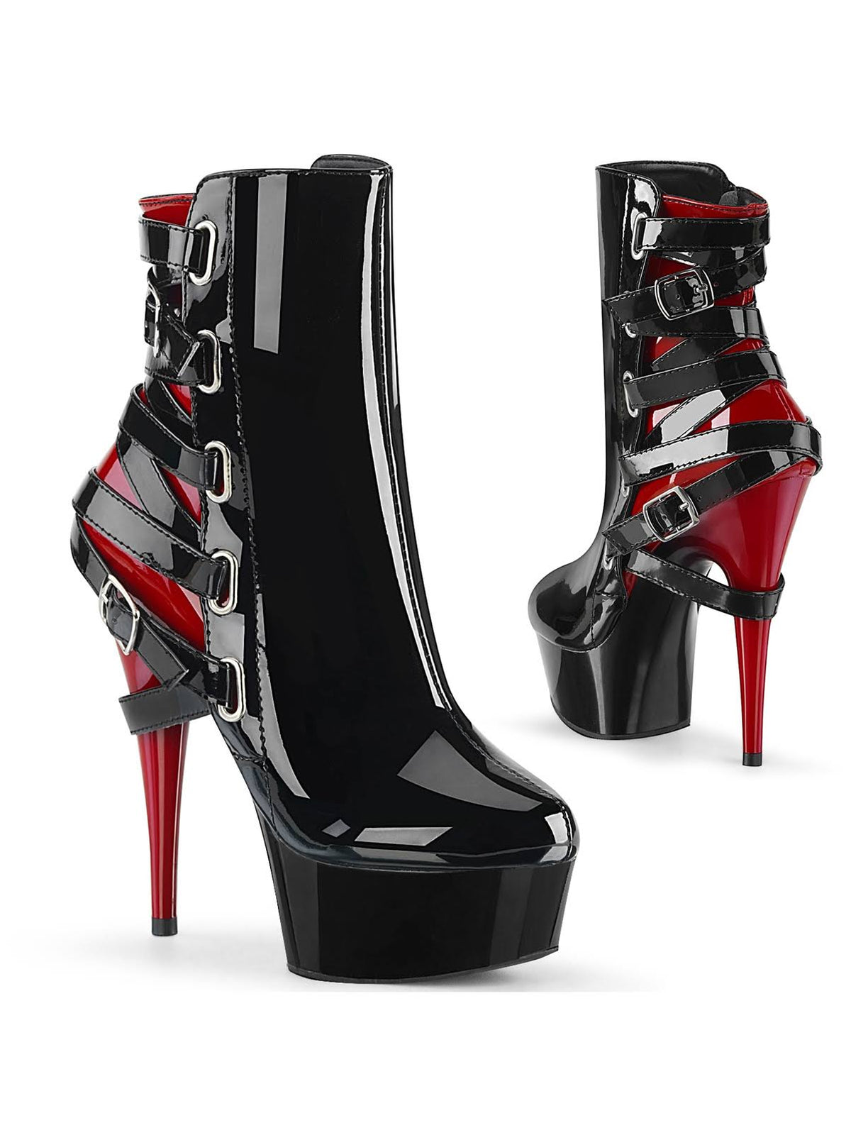 Black Red Pat R87170
