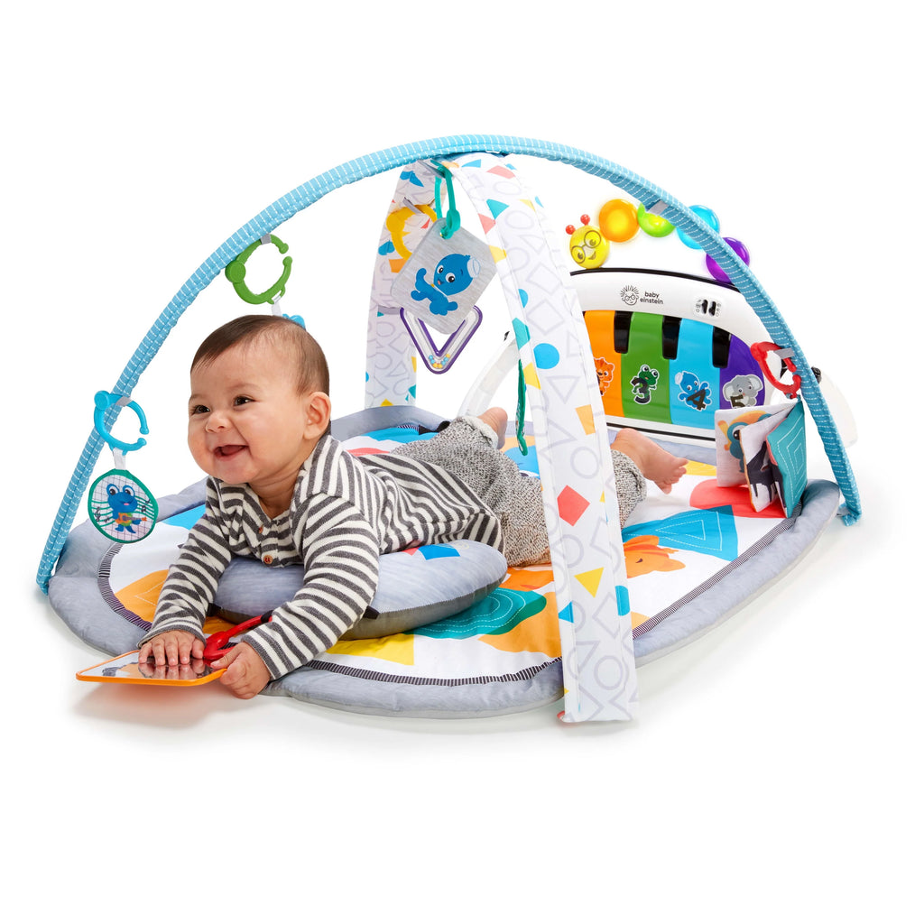 4-in-1 Baby Activity Gym & Tummy Time Play Mat with Piano D803