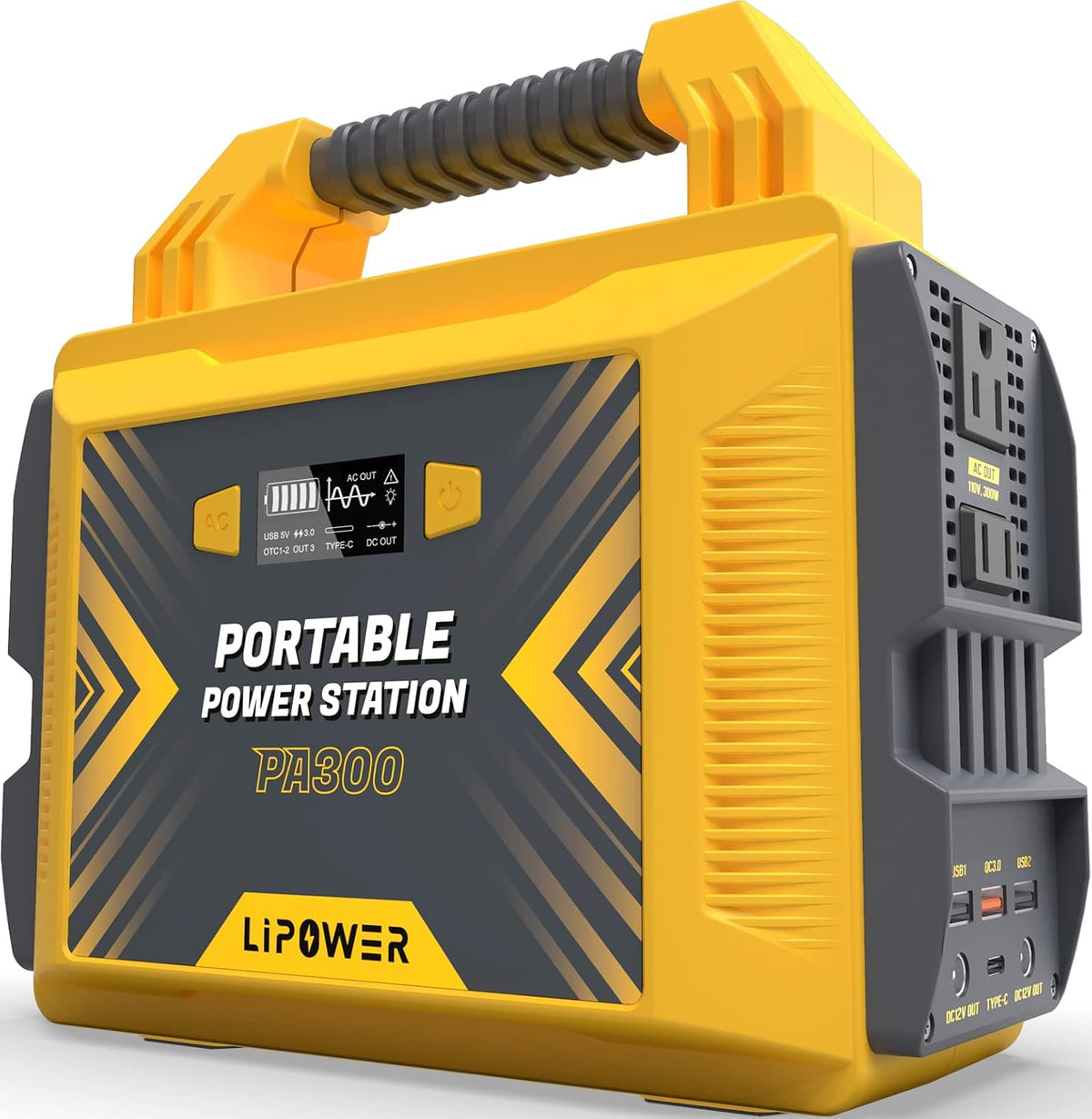 300W Portable Power Station, 296Wh Portable Solar Generator G98629