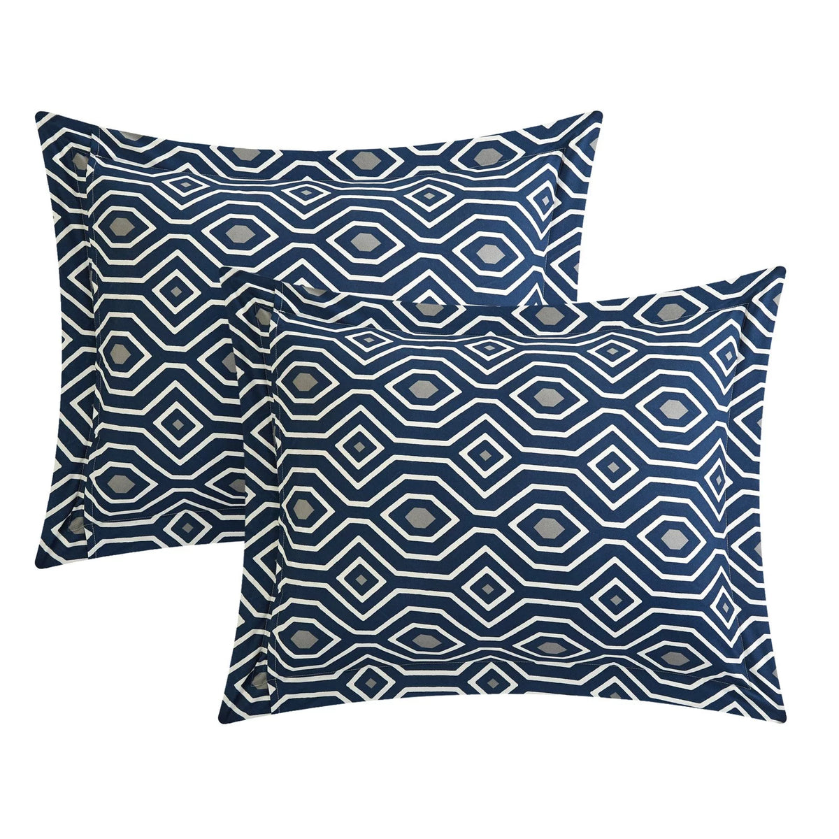 10 Piece Reversible Comforter Set J62609